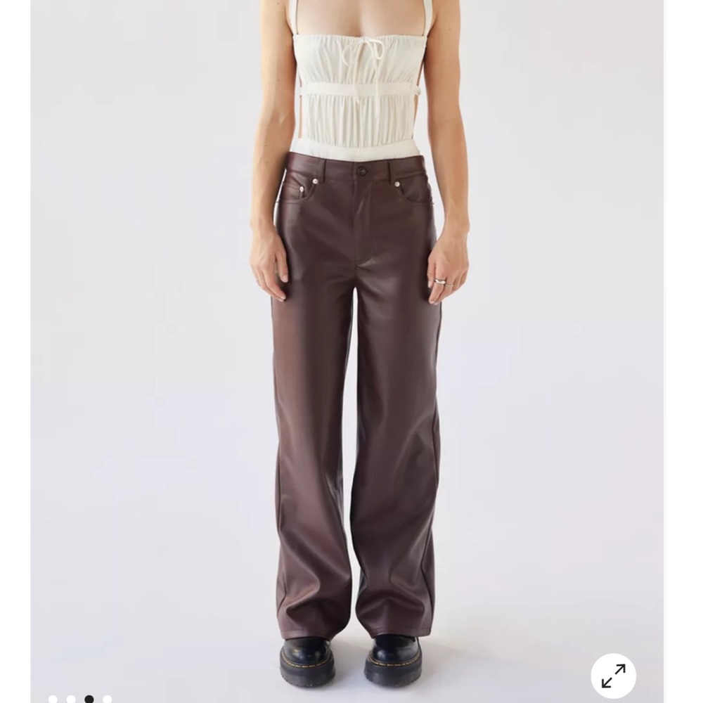 Faux Leather Pant